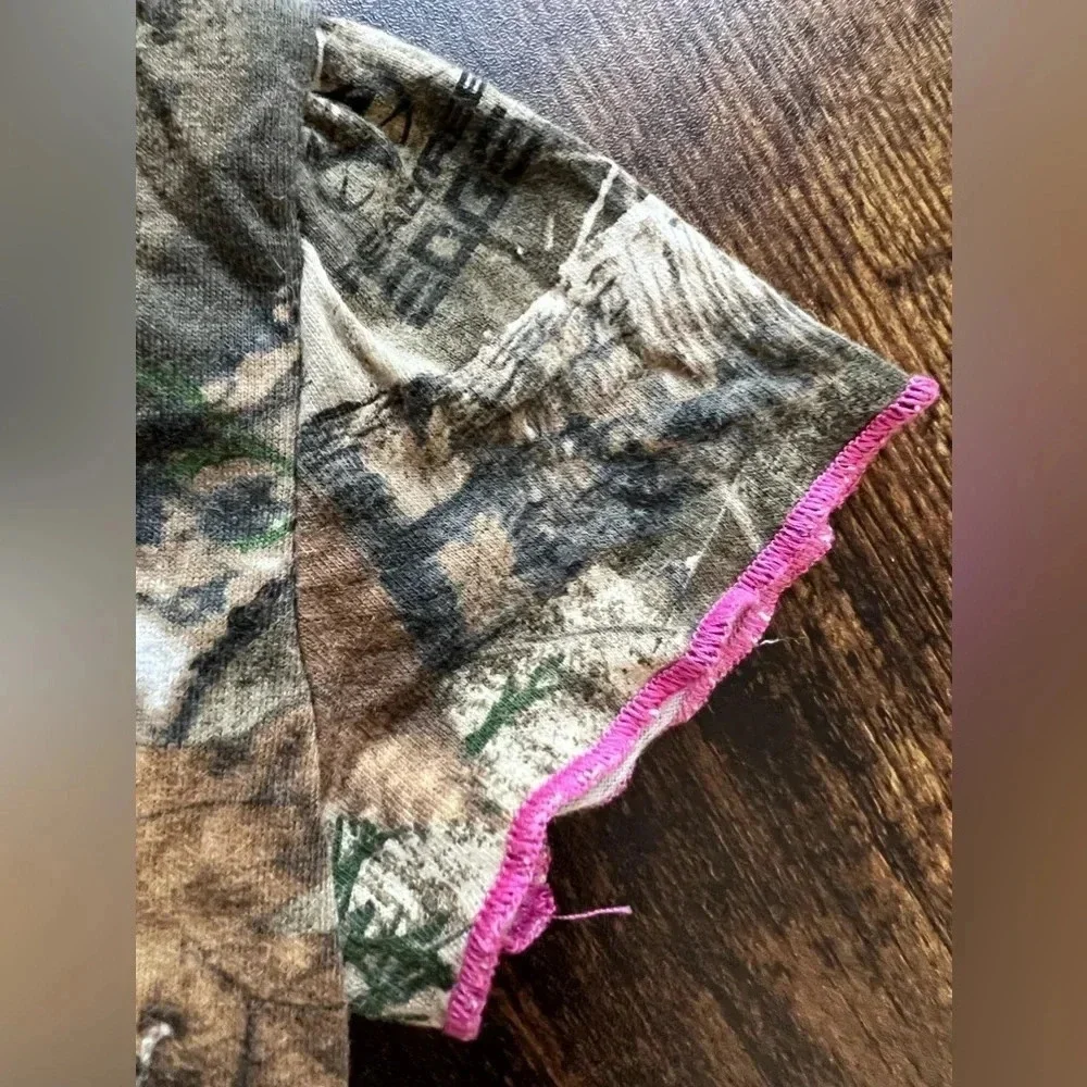 REALTREE | baby girl camouflage onesie. Size: 24M​